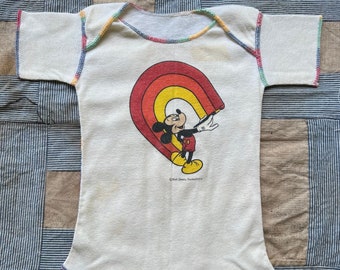 Vintage Kids Mickey Mouse Shirt