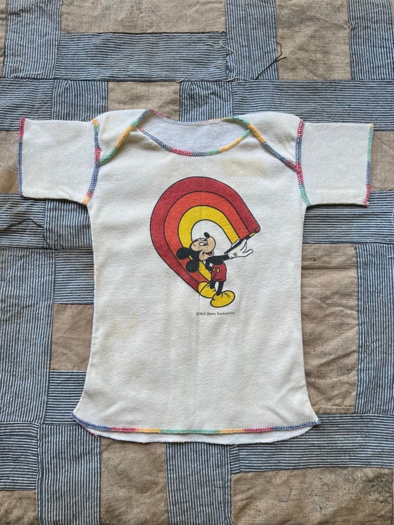 Vintage Kids Mickey Mouse Shirt