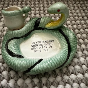 Snake Ashtray - Etsy