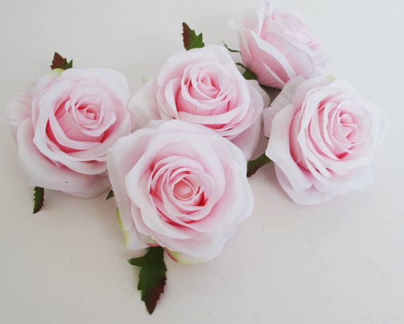 3 Roses Rose Poudré Fleurs De Soie Artificielle Rose Rose Doux mesurant 3.3  Accessoires De Cheveux Floral Fournitures De Fleurs Faux Faux Mariage DIY -  Etsy France