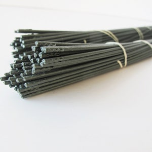 Wire Stems 10 Artificial Flowers Stems 10.6&quot; Silk Flowers Stems