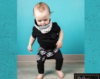 Pirates Skull pants, Skull Harem Pants for Baby and Child