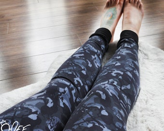 Women's camouflage leggings - Winter 2021 novelty