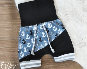 Anchor pattern short for toddler and baby - Summer 2022