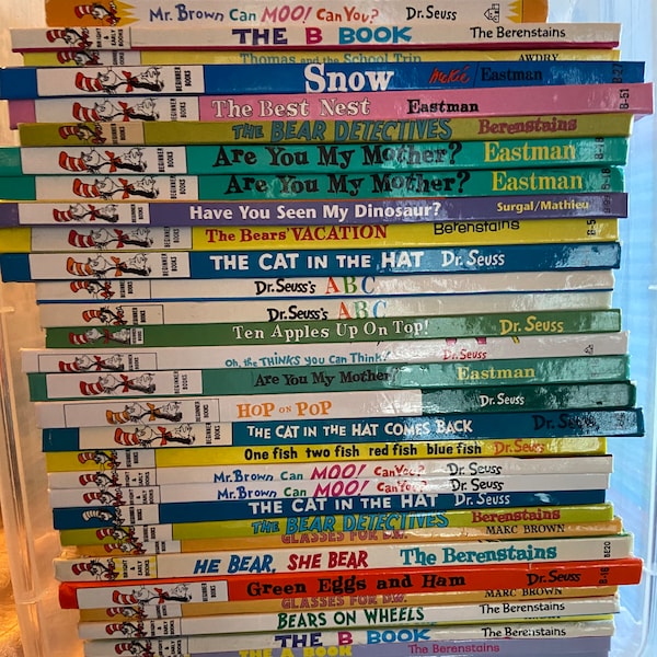 Dr Seuss Classic Children’s Books I can Read it all by myself Beginner Books Each Book Sold Separately