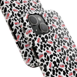 Diet Coke Cow Print iPhone Case 11,12,13,14,15,16