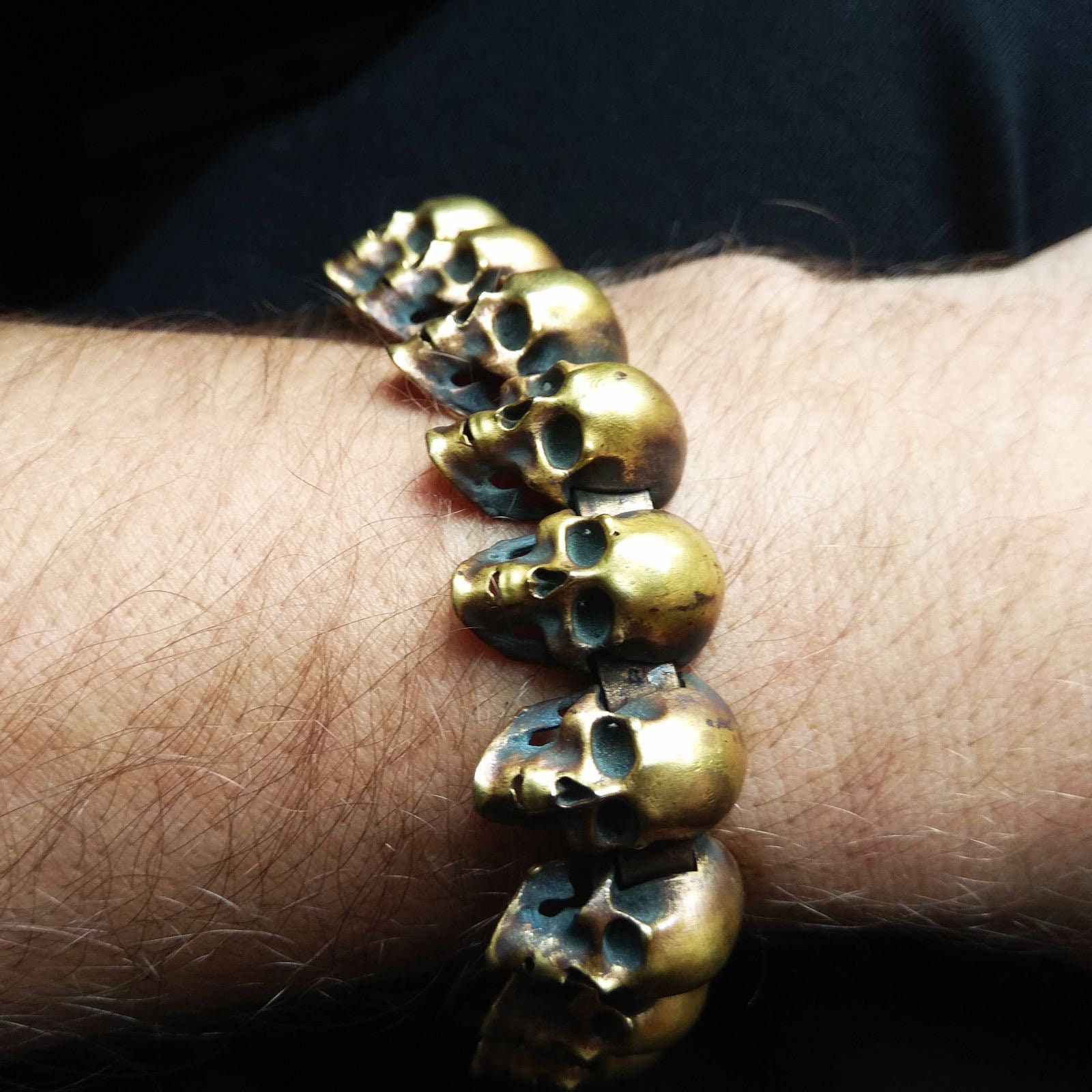【関税送料込】 Skull & pearl brass bracelet☆☆ il_fullxfull.2107427797_18fg.jpg