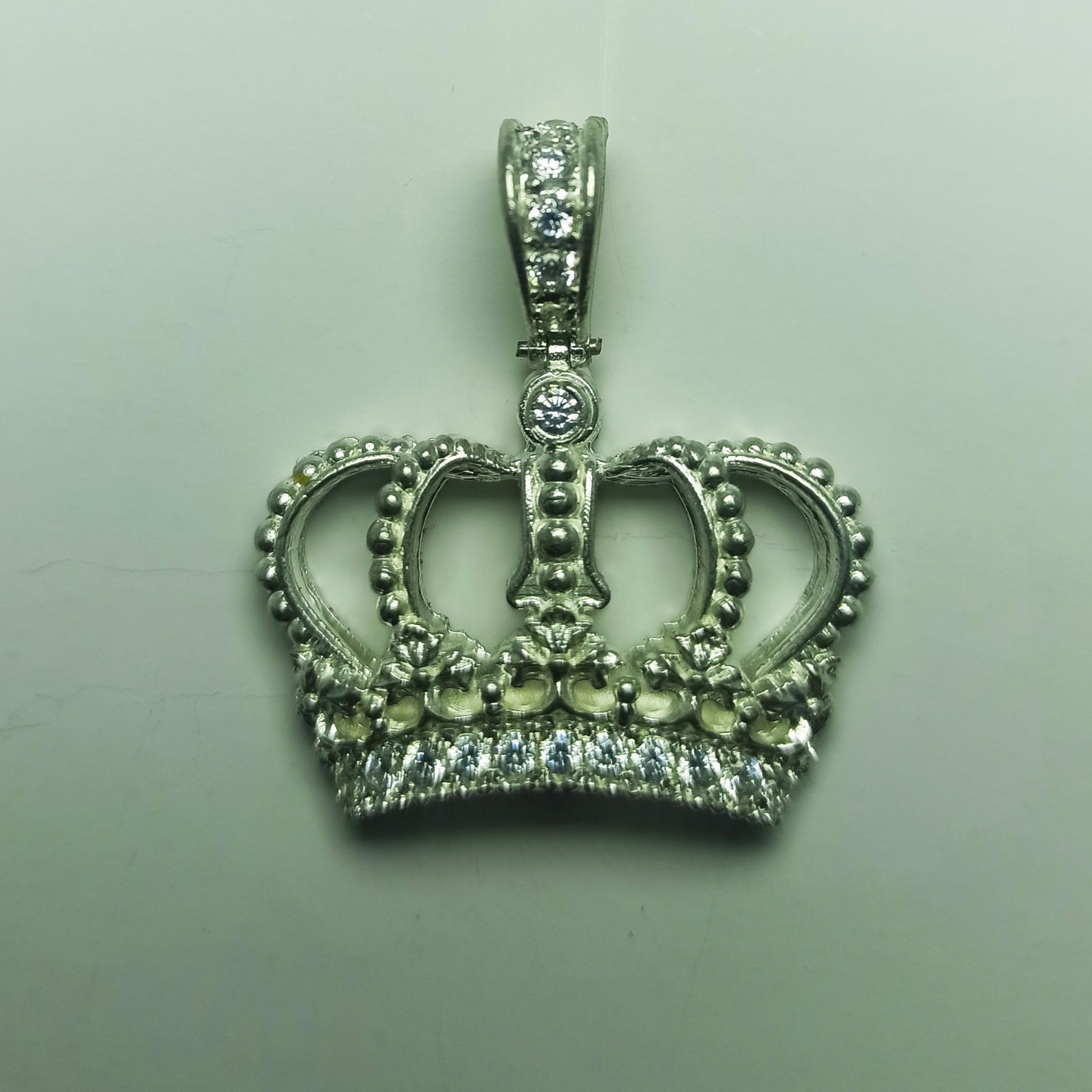 Crown. Royal Pendant Necklace for Men / Women / Sterling Etsy UK