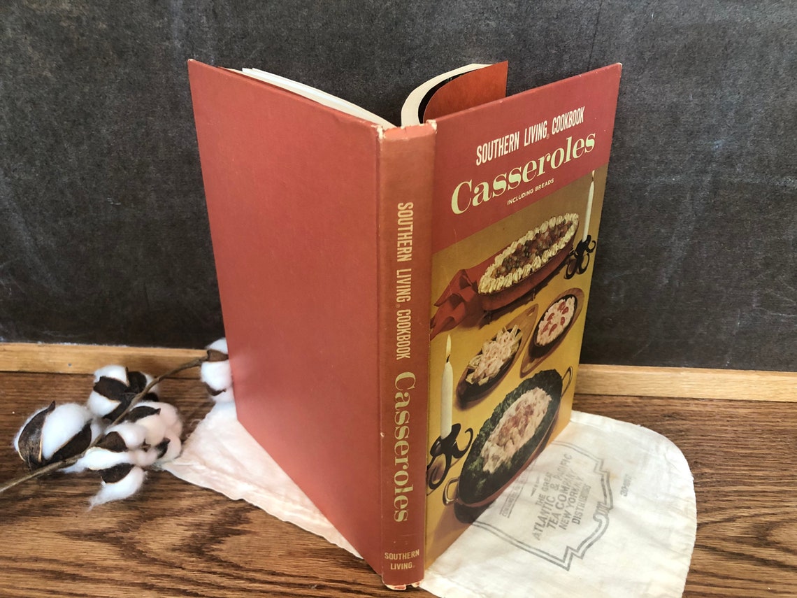 Southern Living Cookbook Casseroles 1968 - Etsy