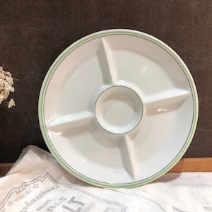 Warwick China Five Section Divided Grill Plate 1950