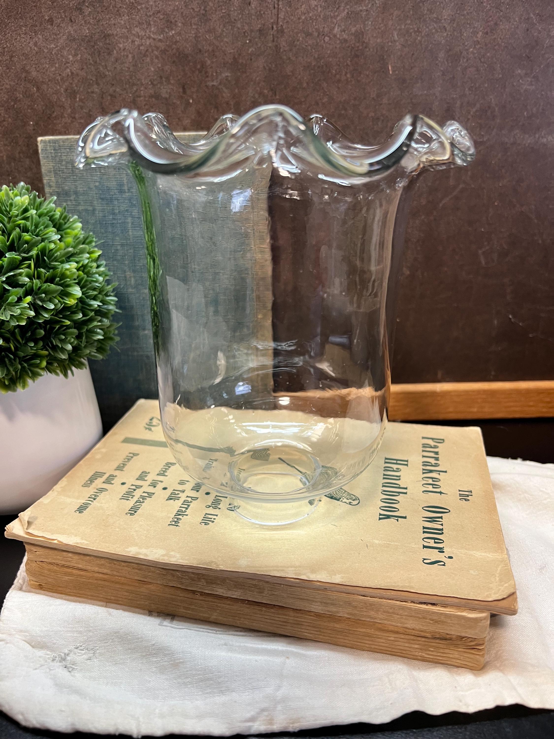 Ruffle Rim Globe Sconce Candleholder Replacement