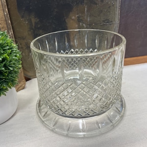 Replacement Base for Three Tier Candy Dish Stacking Indiana Glass