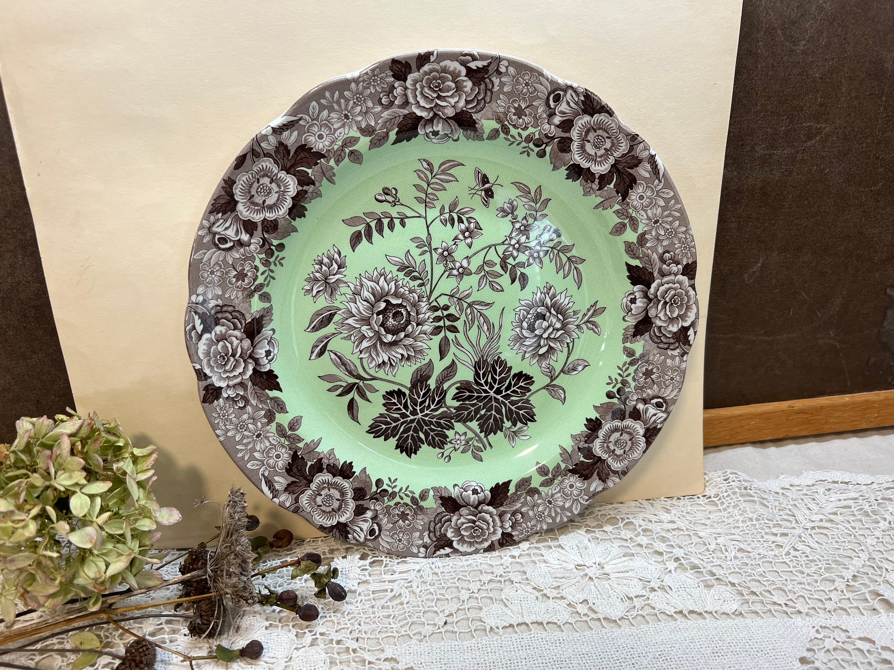 The Spode Archive Collection Jasmine Dinner Plate Etsy