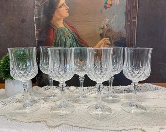 Cristal D'arques Longchamp Highball Glass: Lead Crystal Barware - Etsy