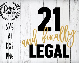 Download 21st birthday svg | Etsy