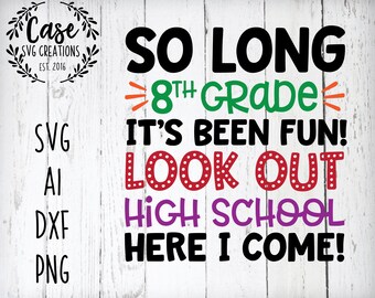 Download 8th Grade Svg Etsy