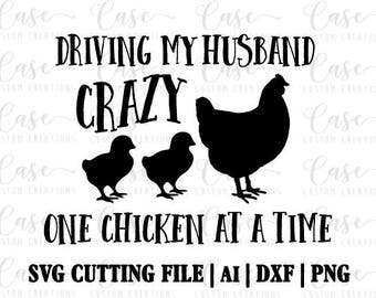 Chicken Lady Svg Etsy