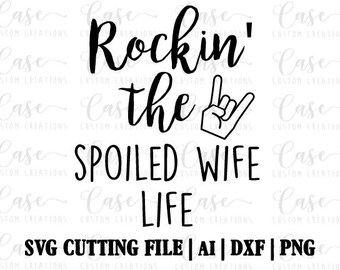 Download Rockin Wife Life Svg Etsy