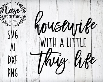 Thug Life Svg Etsy