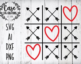 tic tac toe svg etsy