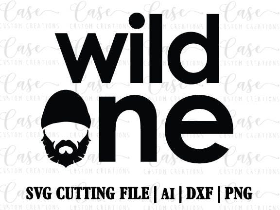 Download Wild One SVG Cutting File, Ai, Dxf and PNG | Instant ...