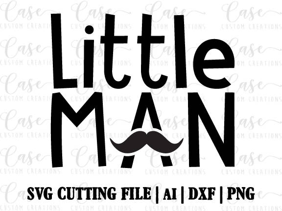 Download Little Man SVG Cutting File, Ai, Dxf and Printable PNG ...