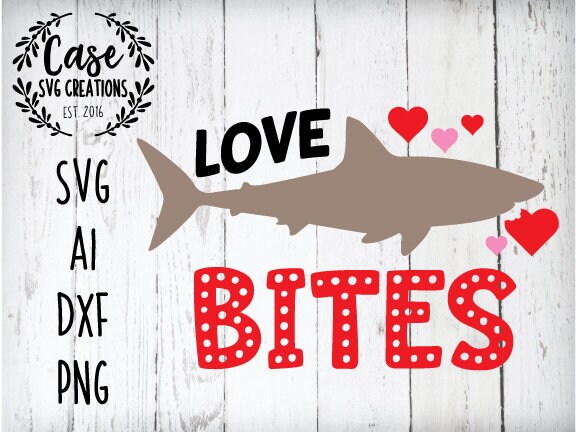 Download Love Bites SVG Cutting File, AI, Dxf and Printable PNG ...