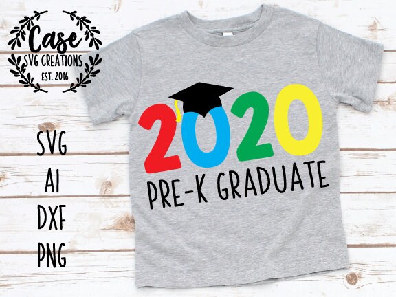 Download 2020 PRE-K Graduate SVG Cutting File, Ai, Dxf and ...