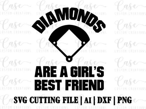 Download Diamonds Are A Girl S Best Friend Svg Cutting File Ai Etsy