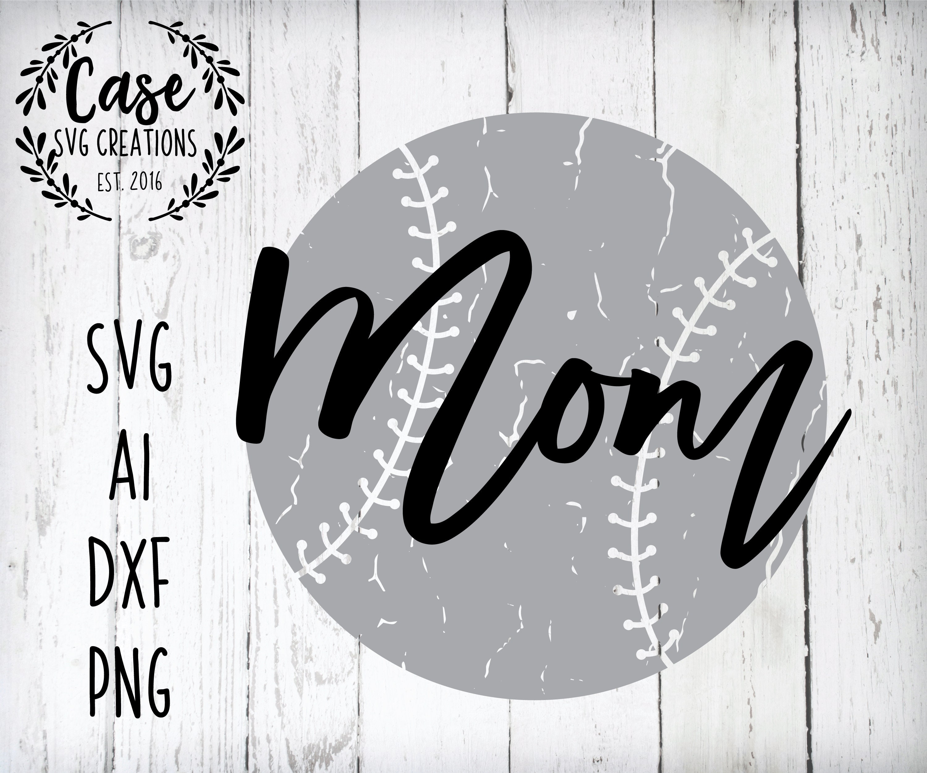 Download Baseball Softball Mom svg cutting file, ai, dxf and ...