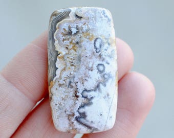 Crazy Lace Agate Large Rectangle Cabochon / CAB093-5