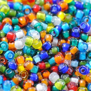 8/0: Color #327 Mix / Japanese Seed Beads / 28 Grams /  8327MX