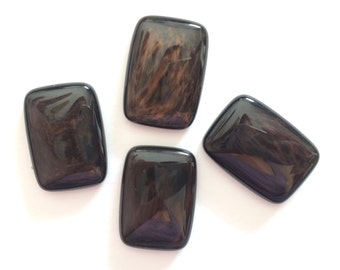 Mahogany Obsidian Cabochon / Obsidian Stone / Jewelry Making Supplies / Gemstone Cabochon / CAB055