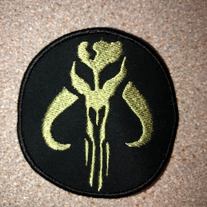 Star Wars Mandalorian Symbol embroidered sew on patch