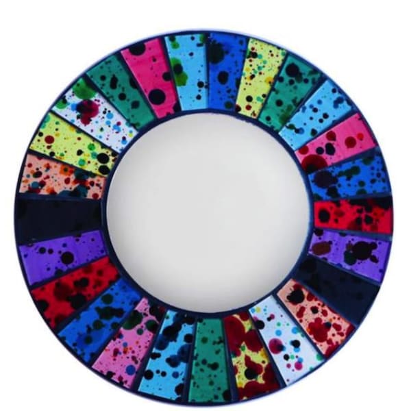 Speckled Mosaic Mirror - Each item is unique, so colours will vary