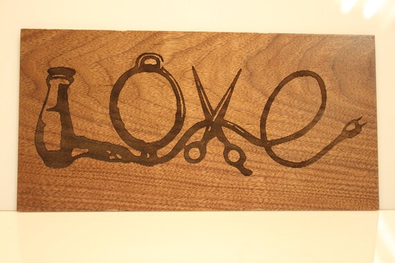 Love A Classic Hairdresser Tattoo Etsy