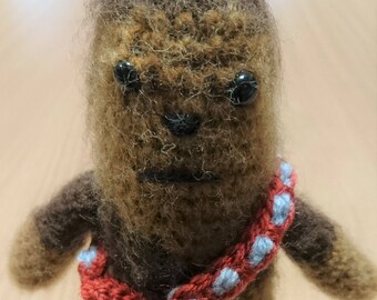 Chewbacca Star Wars crochet figure