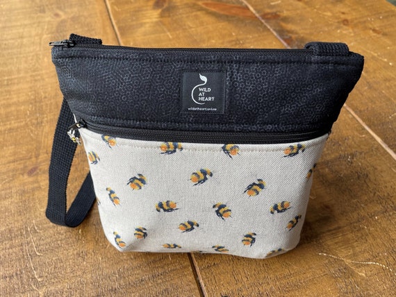 Bumblebee Bag Bee Bag Canvas Cross Body Bag - Etsy
