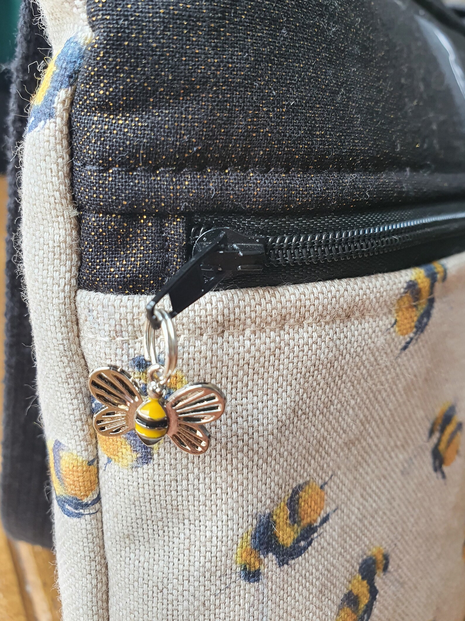 Bumblebee bag bee bag canvas cross body bag Etsy