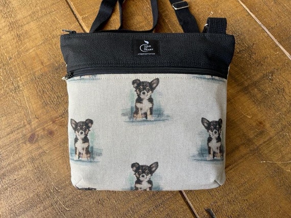 Chihuahua Shoulder Bag - White Chi Chihuahua Shoulder Bag - White Chi