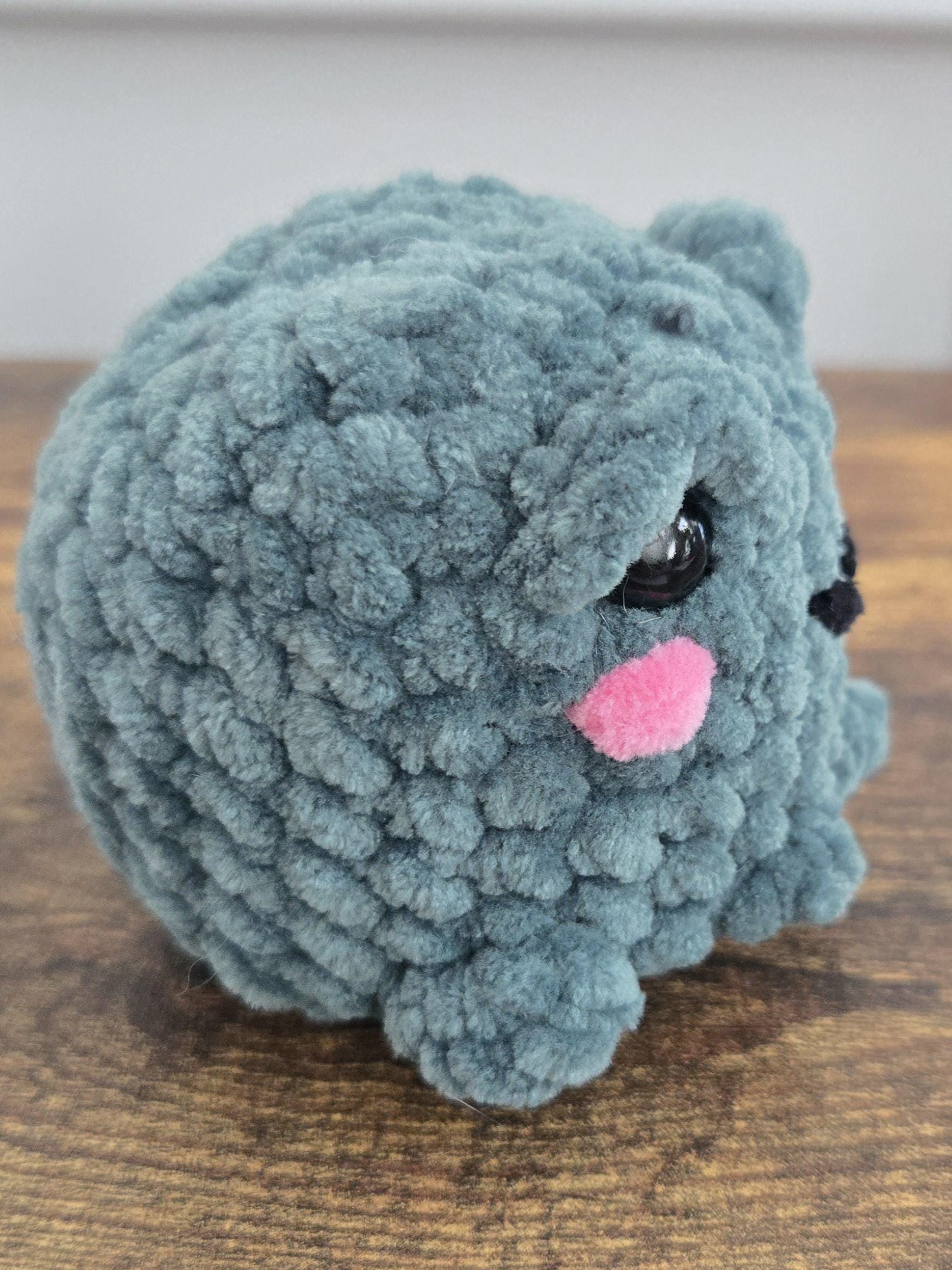 Crochet Frog Squish – Handmade Chunky Frog Plush – Soft Stuffed Animal – Kawaii Frog Toy – Cottagecore Decor – Frog Lover Gift - Thumbnail 4