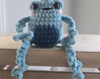 Crochet Frog Plushie – Adorable, Soft, and Full of Charm - Handmade
