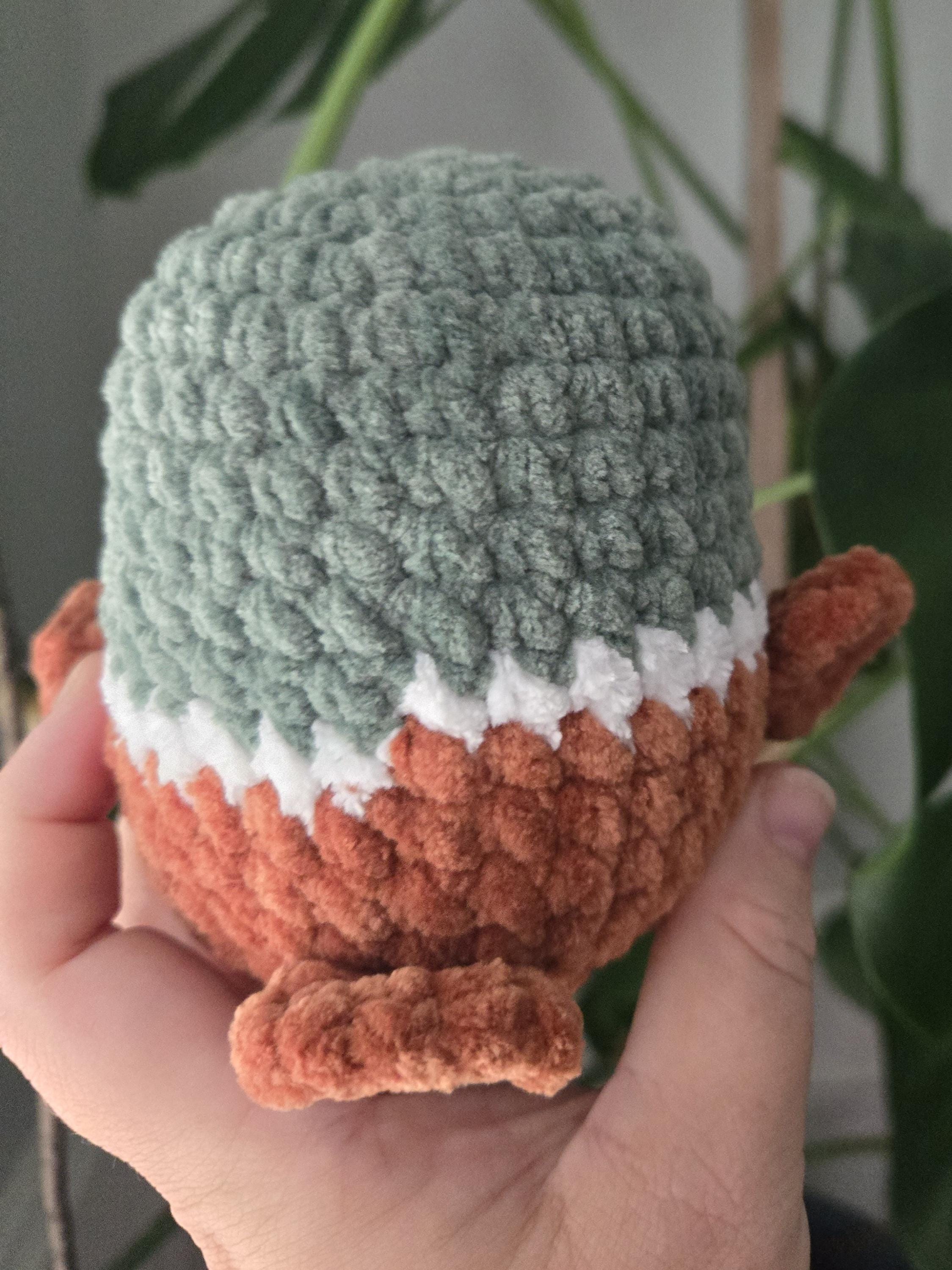 Crochet Mallard Duck Plush – Soft Chenille Amigurumi Duck – Handmade Wildlife Stuffed Animal – Gift for Duck Lovers - Thumbnail 3
