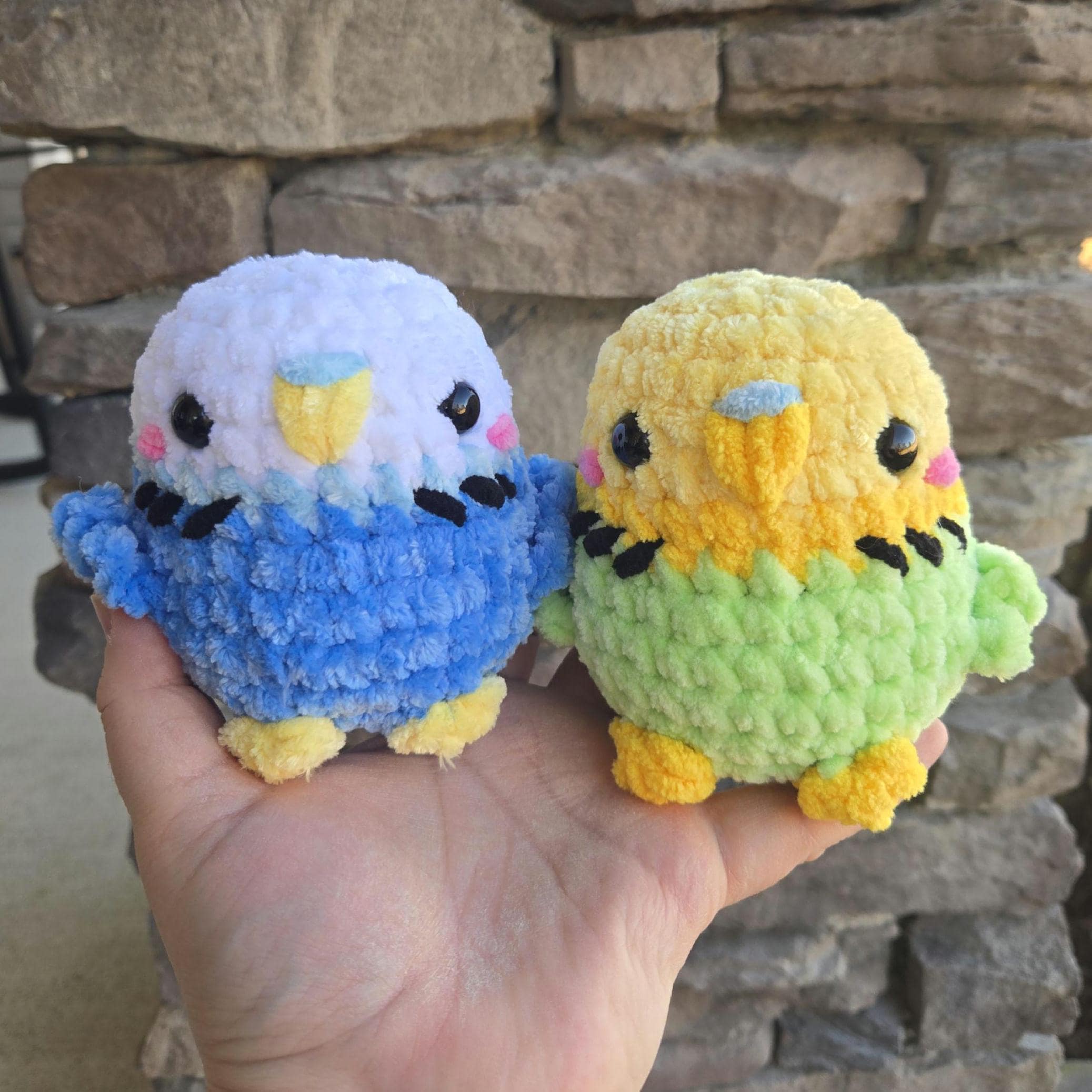 セキセイインコのぬいぐるみ - Etsy 日本