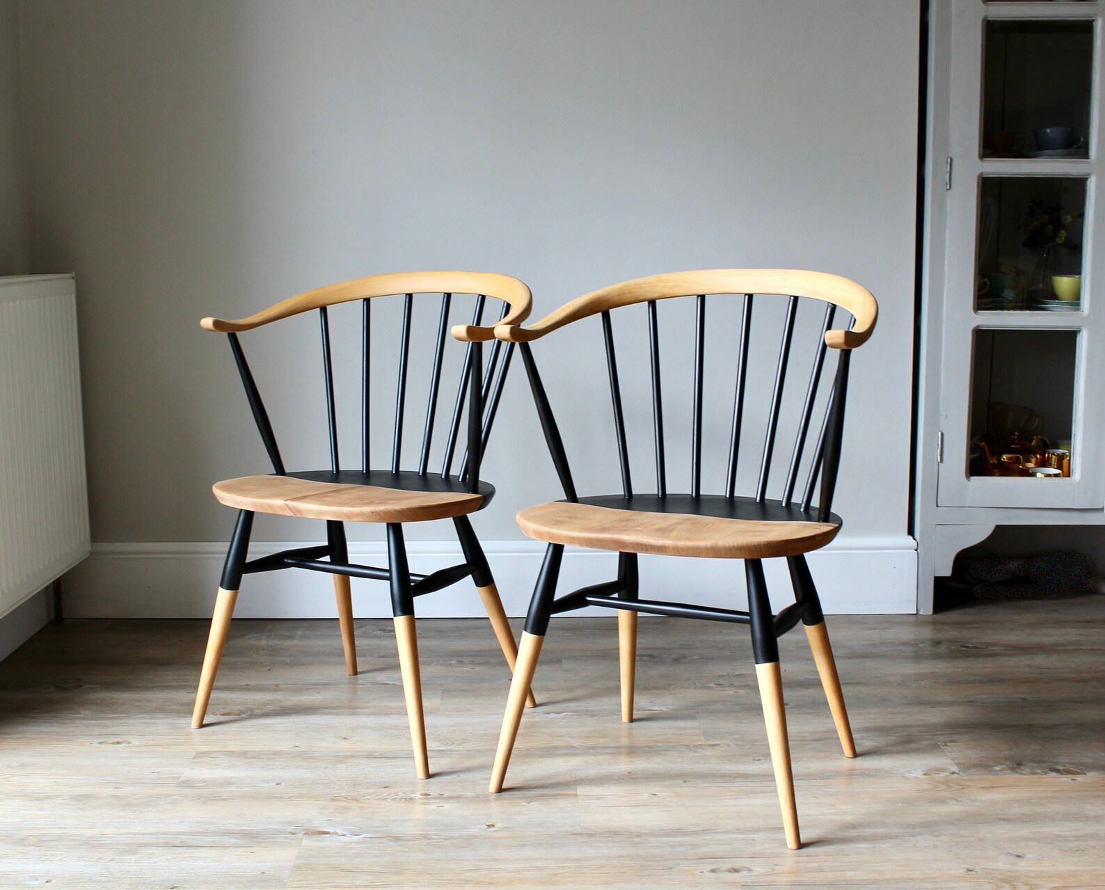 Ercol Cowhorn Dining Chair Etsy