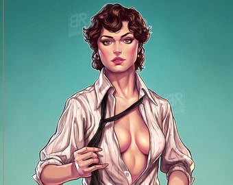 Regular edition Evelyn O'Connell The Mummy  -  Art Print Rachel Wiesz Poster
