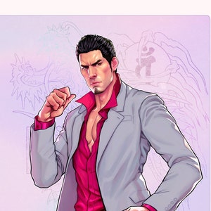 Kiryu Dragon 2023 version - Art Print