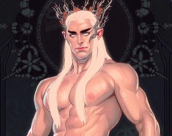 Preorder - Thranduil Fan Art Print