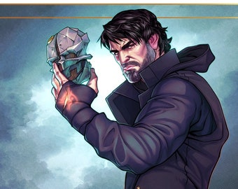 Regular A4 LIMITED EDITION  - Corvo  -  Art Print