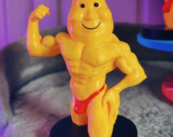 Beefy Potato Mascot painted model